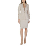 Rinascimento Beige Polyester Skirt